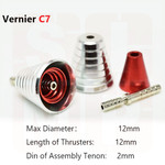 SIMP Model SIM07-00-C7 SIMP Model Metal Vernier C7 (Red)