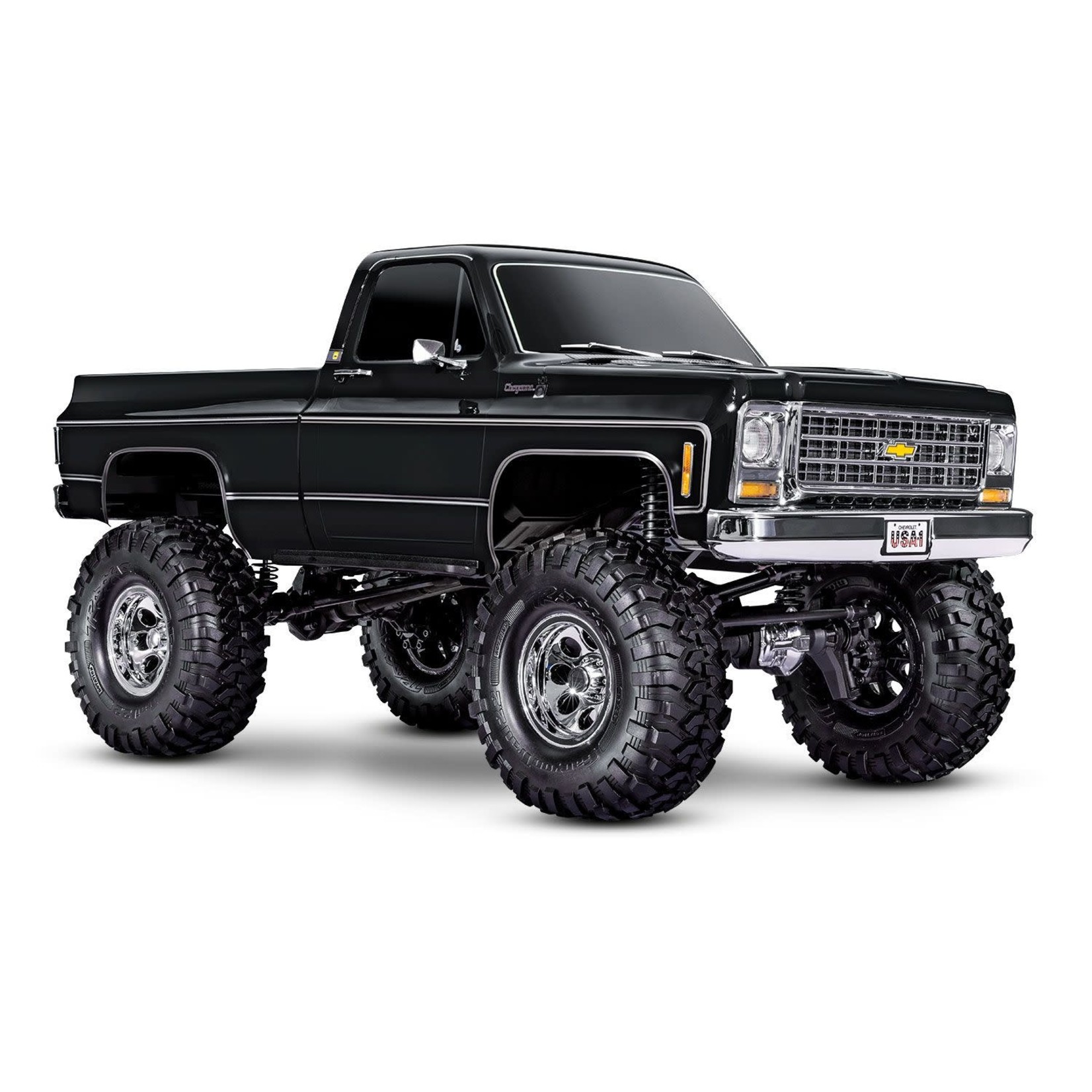 Traxxas TRA92056-4-BLK Traxxas TRX-4 Chevrolet K10 High Trail Edition Black