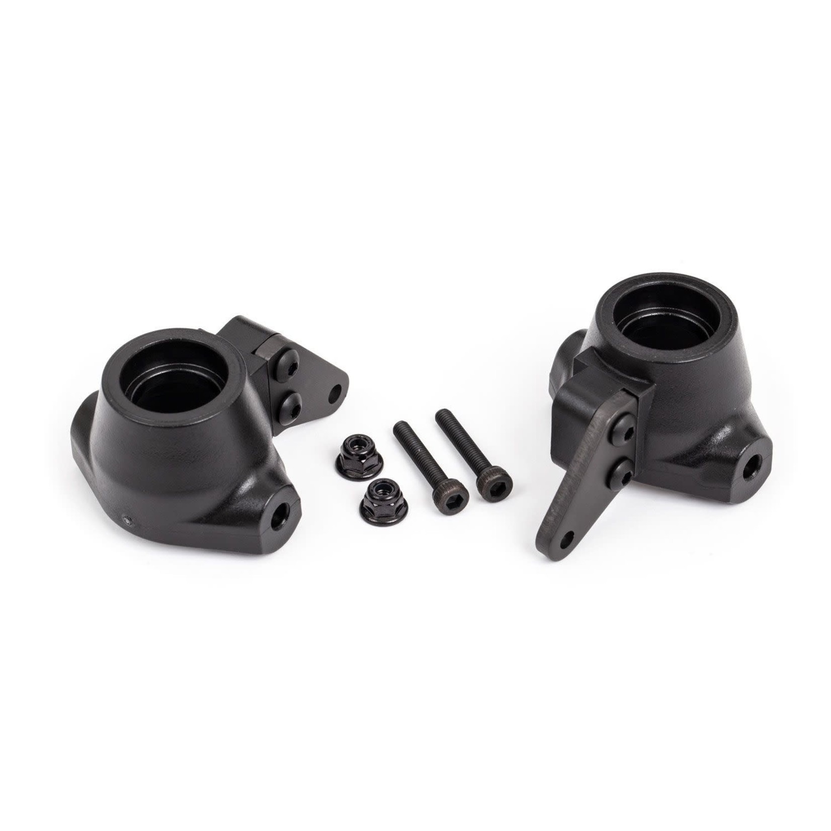 Traxxas TRA9637A Traxxas Steering Blocks L/R Aluminum Dark Titanium Sledge