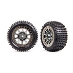 Traxxas TRA2470T Traxxas Bandit Multi-Spoke 2.2" Wheels with Alias Tires (2)