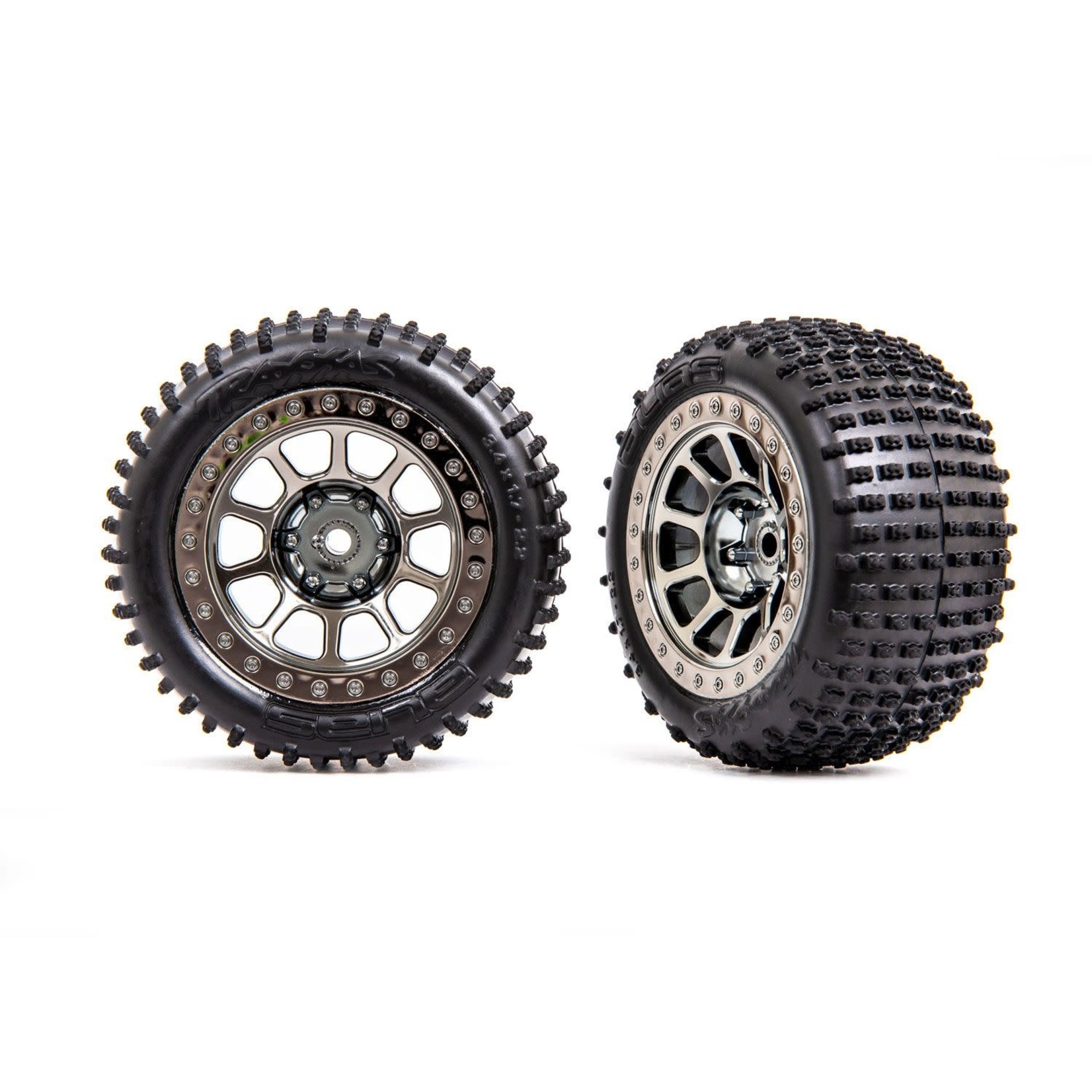 Traxxas TRA2470T Traxxas Bandit Multi-Spoke 2.2" Wheels with Alias Tires (2)