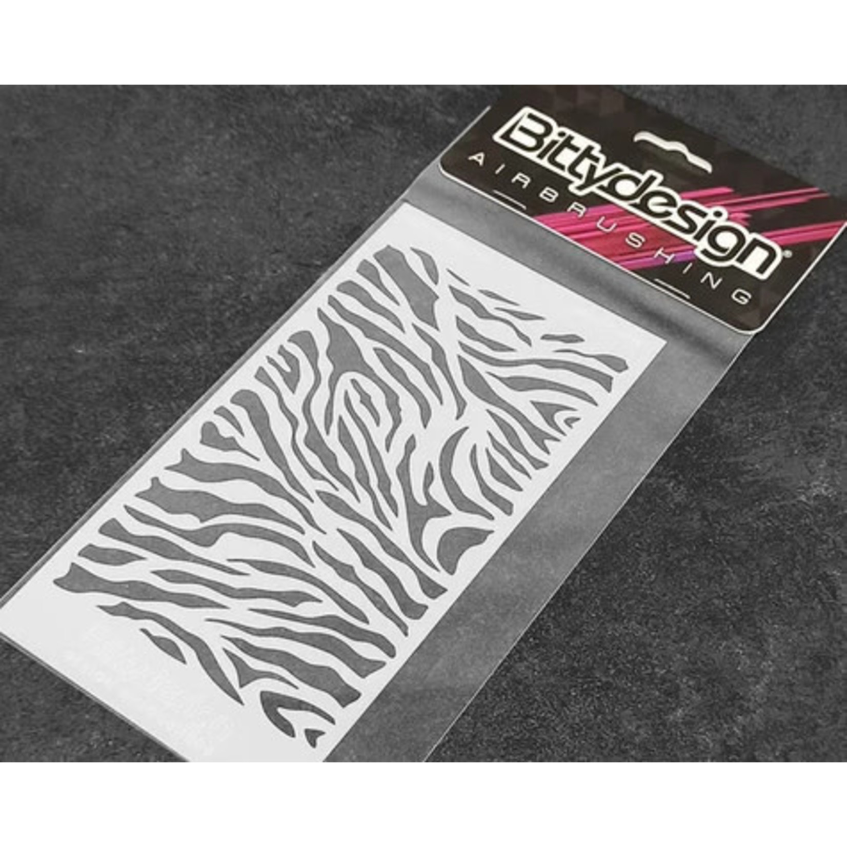 Bitty Designs BDYSTC-016 Bittydesign Vinyl Paint Stencil (Zebra)