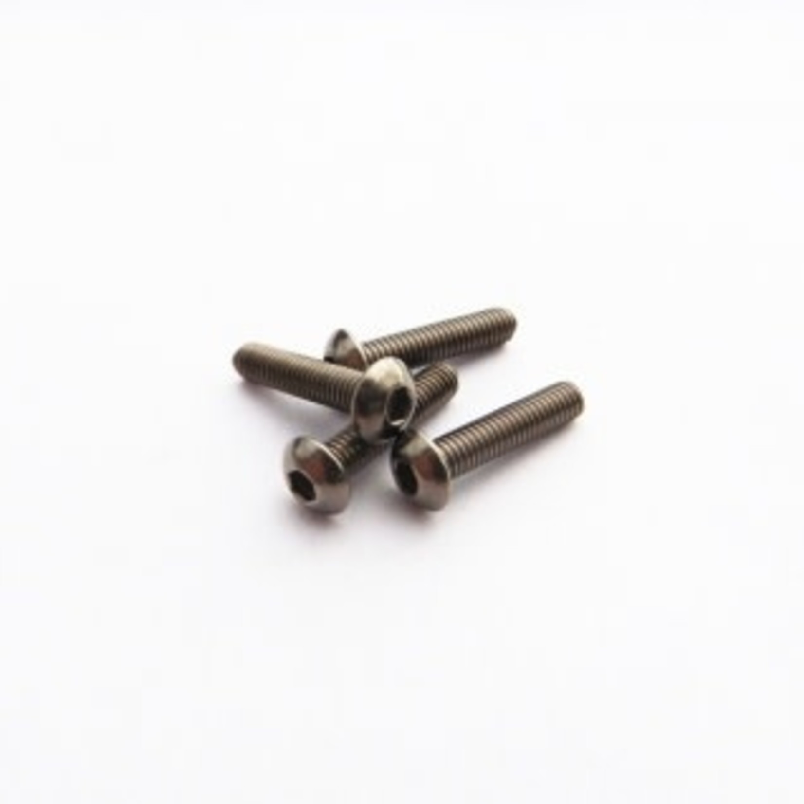 Hiro-Seiko HSI 69835 Hiro-Seiko Titanium Hex Socket Button Head Screw M3x15 (4pcs)