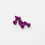 Hiro-Seiko HSI 69634 Hiro-Seiko Button Screw M3x12 Purple (5pcs)