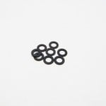 Hiro-Seiko HSI 48441 Hiro-Seiko 3mm Alloy Spacer Set 0.5 Black (8pcs)