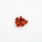 Hiro-Seiko HSI 69658 Hiro-Seiko Flat Screw M3x12 Orange (5pcs)