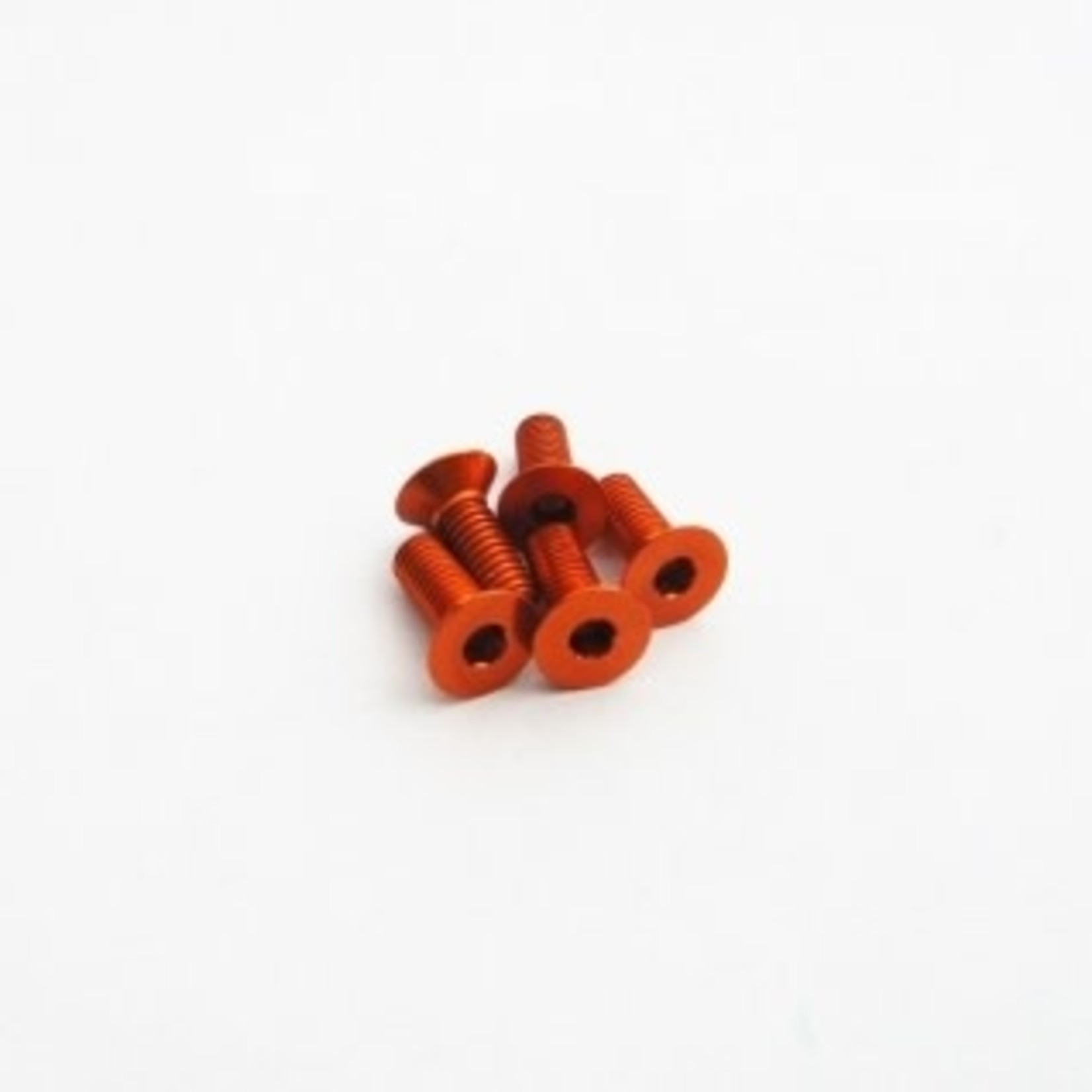 Hiro-Seiko HSI 69657 Hiro-Seiko Flat Screw M3x10 Orange (5pcs)