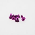 Hiro-Seiko HSI 48146 Hiro-Seiko Flat Head Screw M3x5 Purple (5pcs)