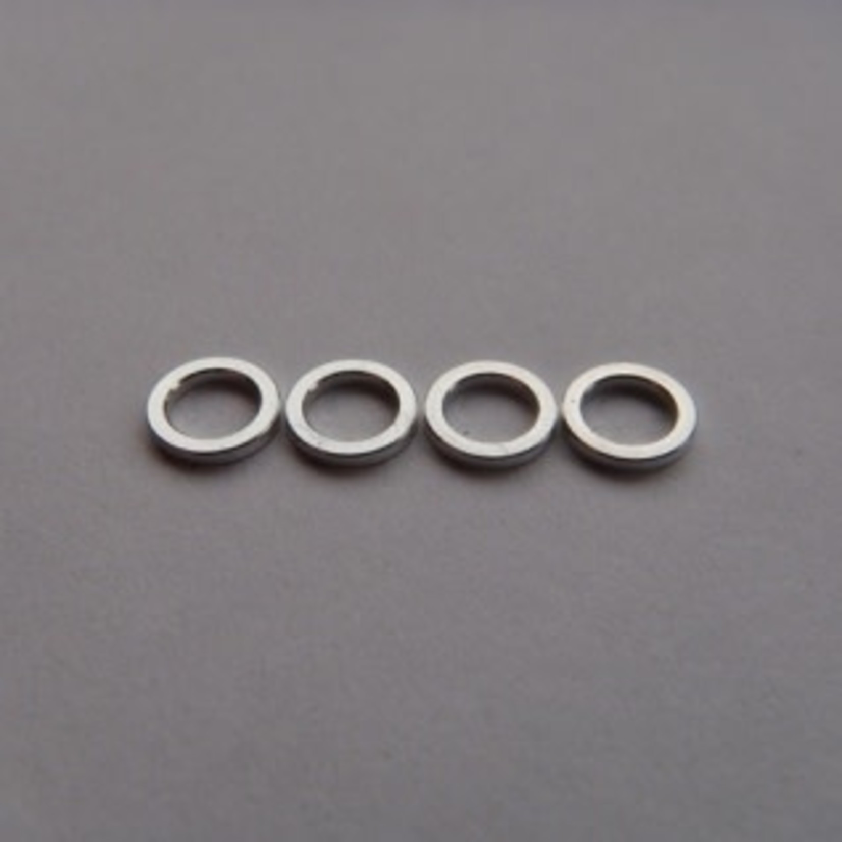 Hiro-Seiko HSI 69841 Hiro-Seiko 4mm Alloy Spacer 1.0 Silver (4pcs)