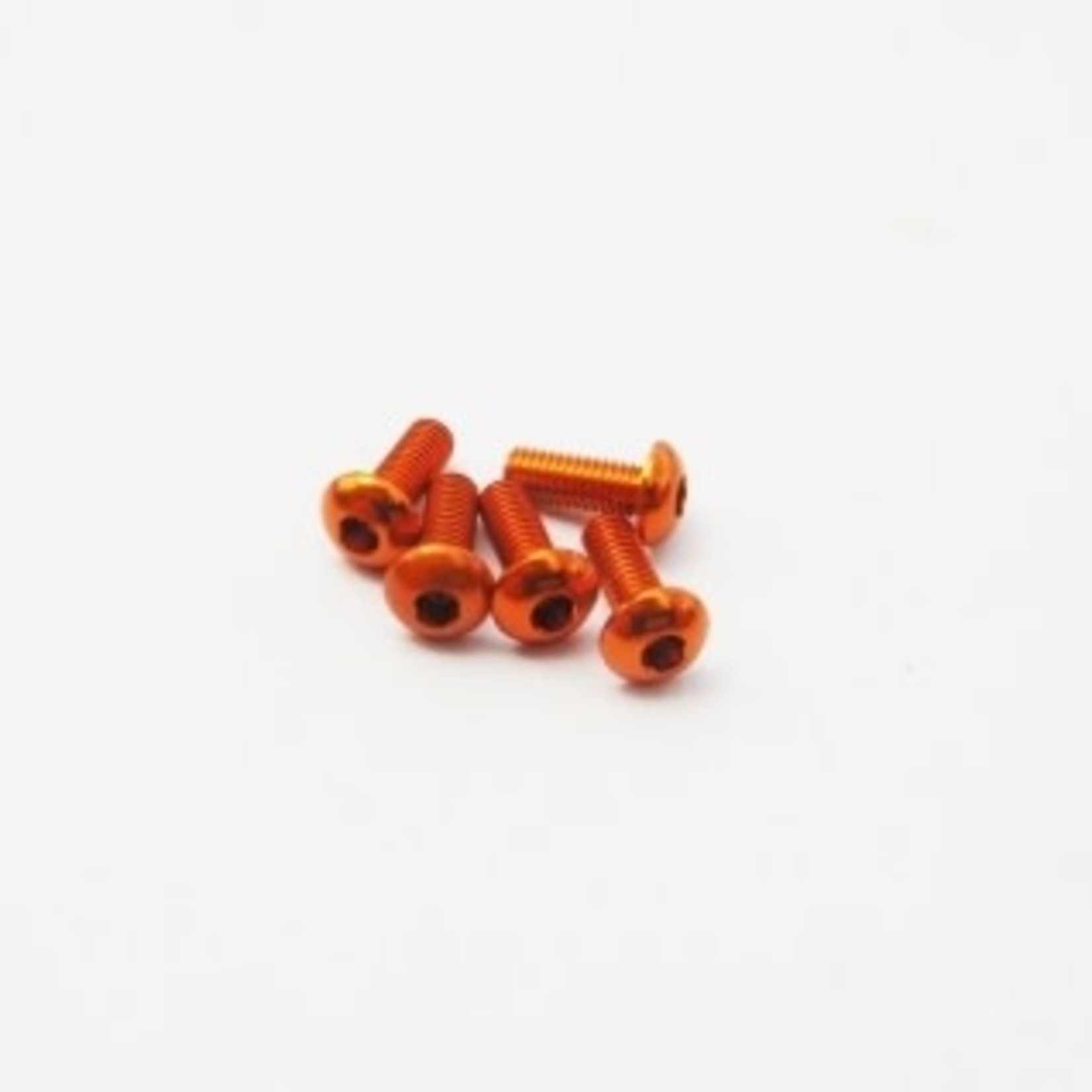 Hiro-Seiko HSI 48139 Hiro-Seiko Button Head Screw M3x4 Orange (5pcs)