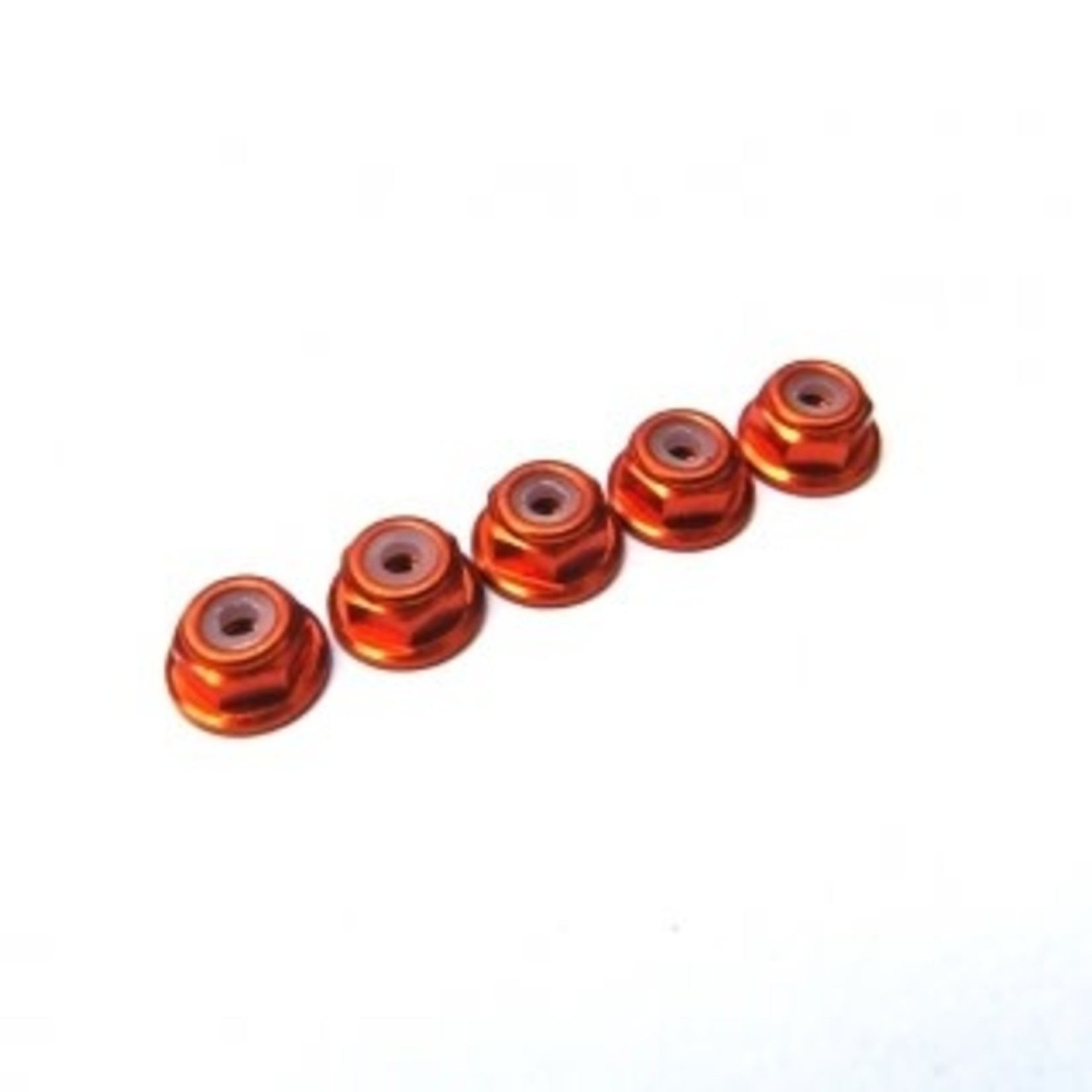 Hiro-Seiko HSI 48152 Hiro-Seiko 2mm Alloy Flange Nylon Orange (5pcs)