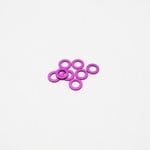 Hiro-Seiko HSI 48440 Hiro-Seiko 3mm Alloy Spacer Set 0.5 Purple (8pcs)