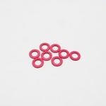 Hiro-Seiko HSI 48443 Hiro-Seiko 3mm Alloy Spacer Set 0.75 Red (8pcs)