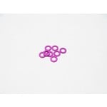 Hiro-Seiko HSI 48447 Hiro-Seiko 3mm Alloy Spacer Set 0.75 Purple (8pcs)