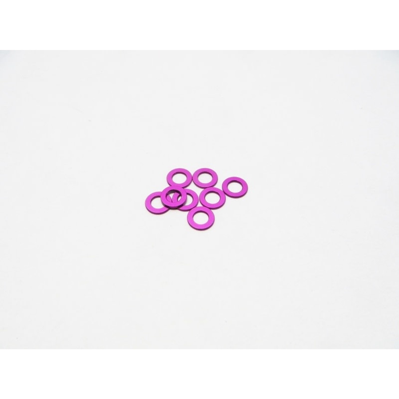 Hiro-Seiko HSI 48447 Hiro-Seiko 3mm Alloy Spacer Set 0.75 Purple (8pcs)