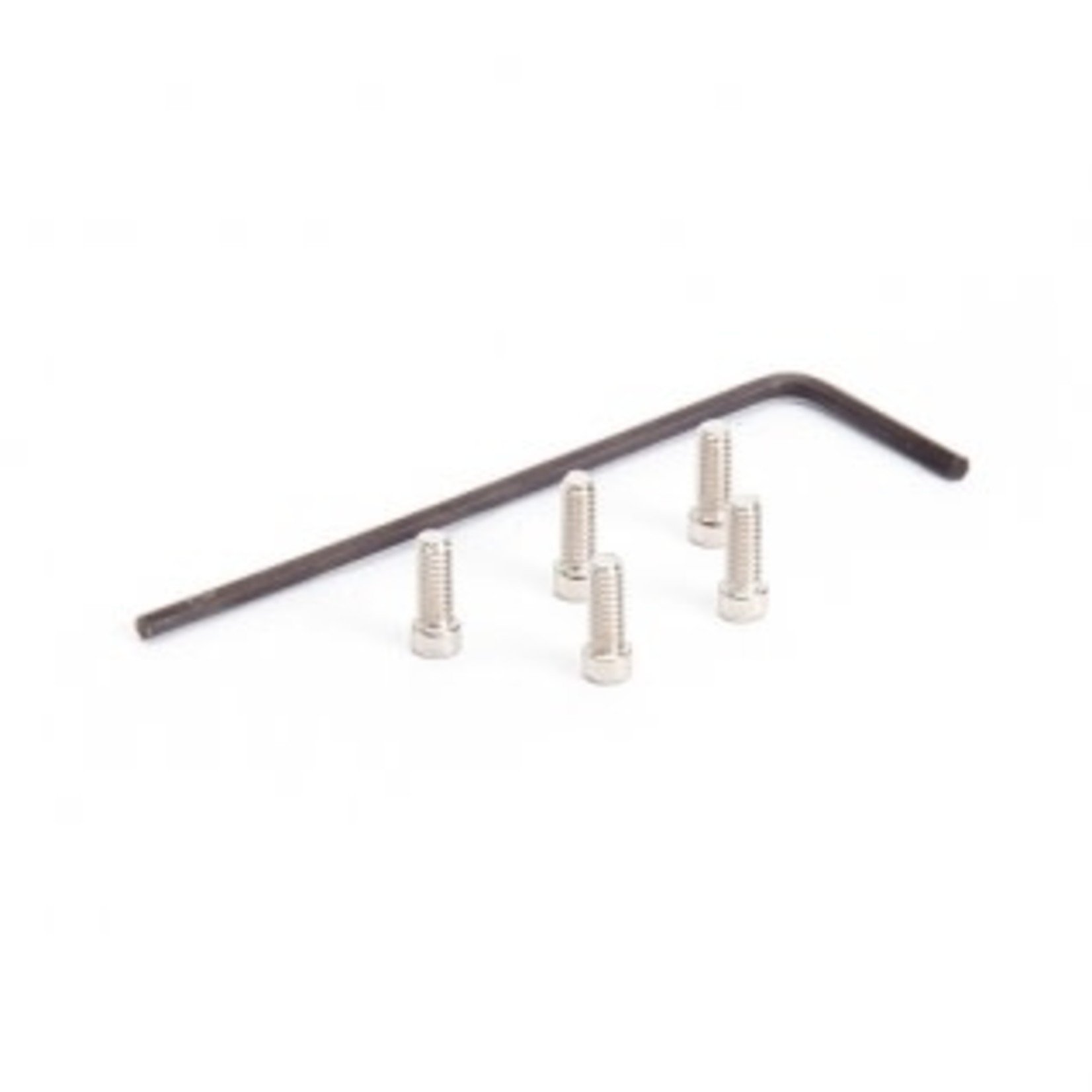 Hiro-Seiko HSI 69089 Hiro-Seiko M2x5 Cap Screw Set Silver (5pcs)