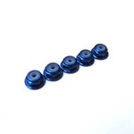 Hiro-Seiko HSI 69232 Hiro-Seiko 2mm Alloy Flange Nylon Yokomo Blue (5pcs)