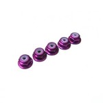 Hiro-Seiko HSI 69233 Hiro-Seiko 2mm Alloy Flange Nylon Purple (5pcs)