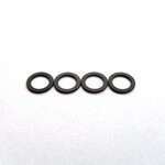 Hiro-Seiko HSI 69840 Hiro-Seiko 4mm Alloy Spacer 0.5 Black (4pcs)