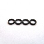 Hiro-Seiko HSI 69842 Hiro-Seiko 4mm Alloy Spacer 1.0 Black (4pcs)