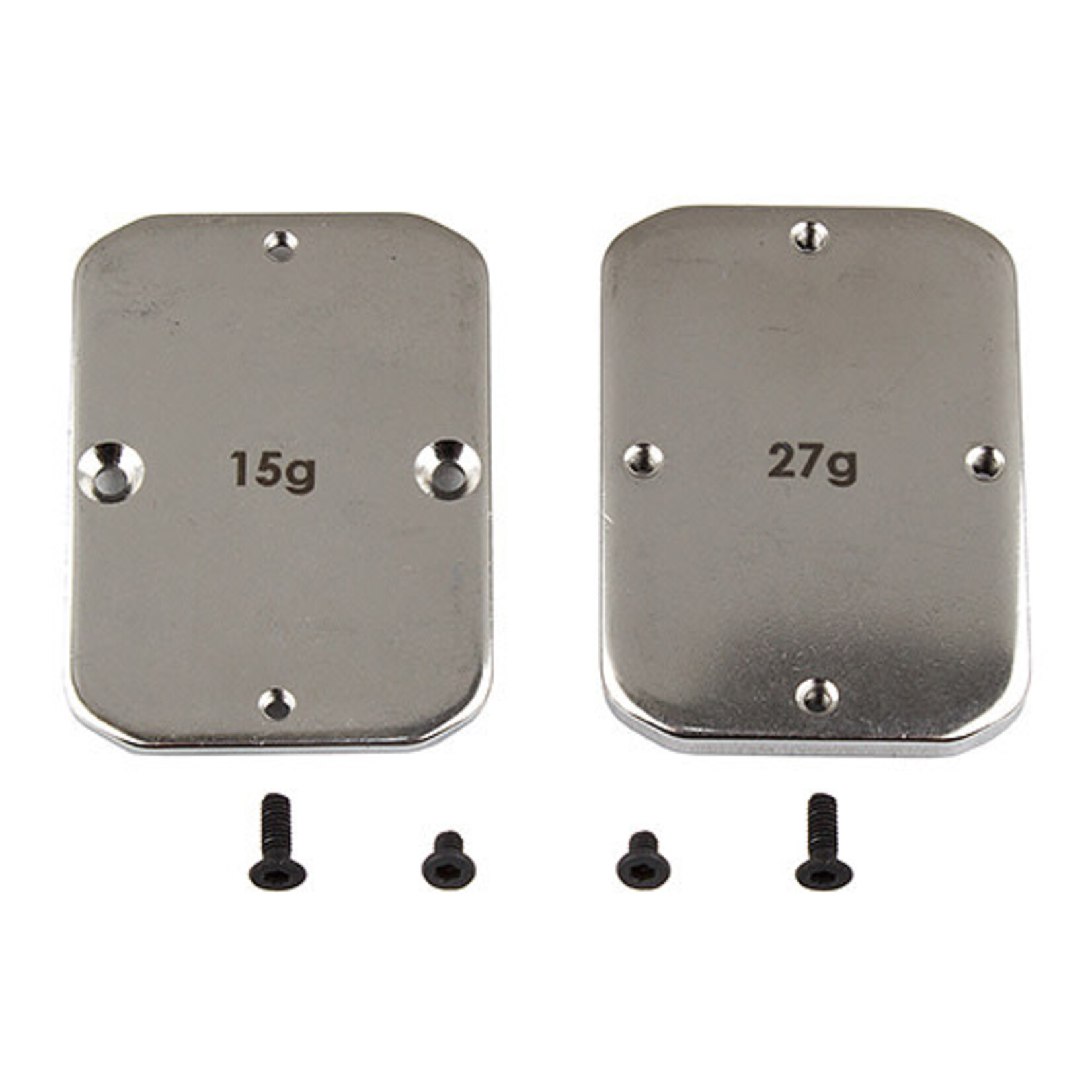Team Associated **ASC92101 Associated B64 FT Steel Chassis Weights, 15g, 27g