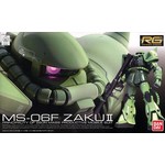Bandai BAN2137102 Bandai RG #04 MS-06 Zaku II (Green)