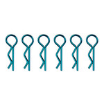 Team Associated ASC1736 Associated Factory Team Body Clips (Blue)