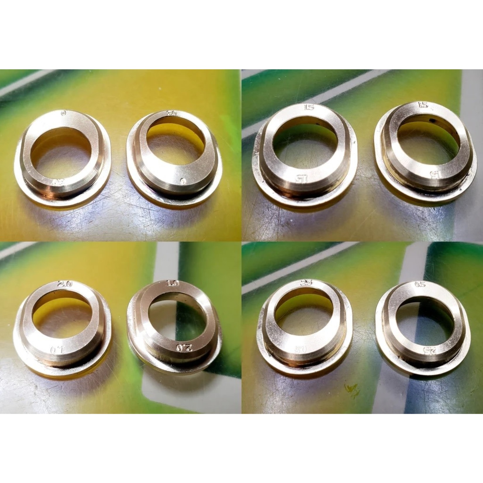 MOD MOD21500 MOD +10 Gram AE 6 Series Brass Diff Height Inserts