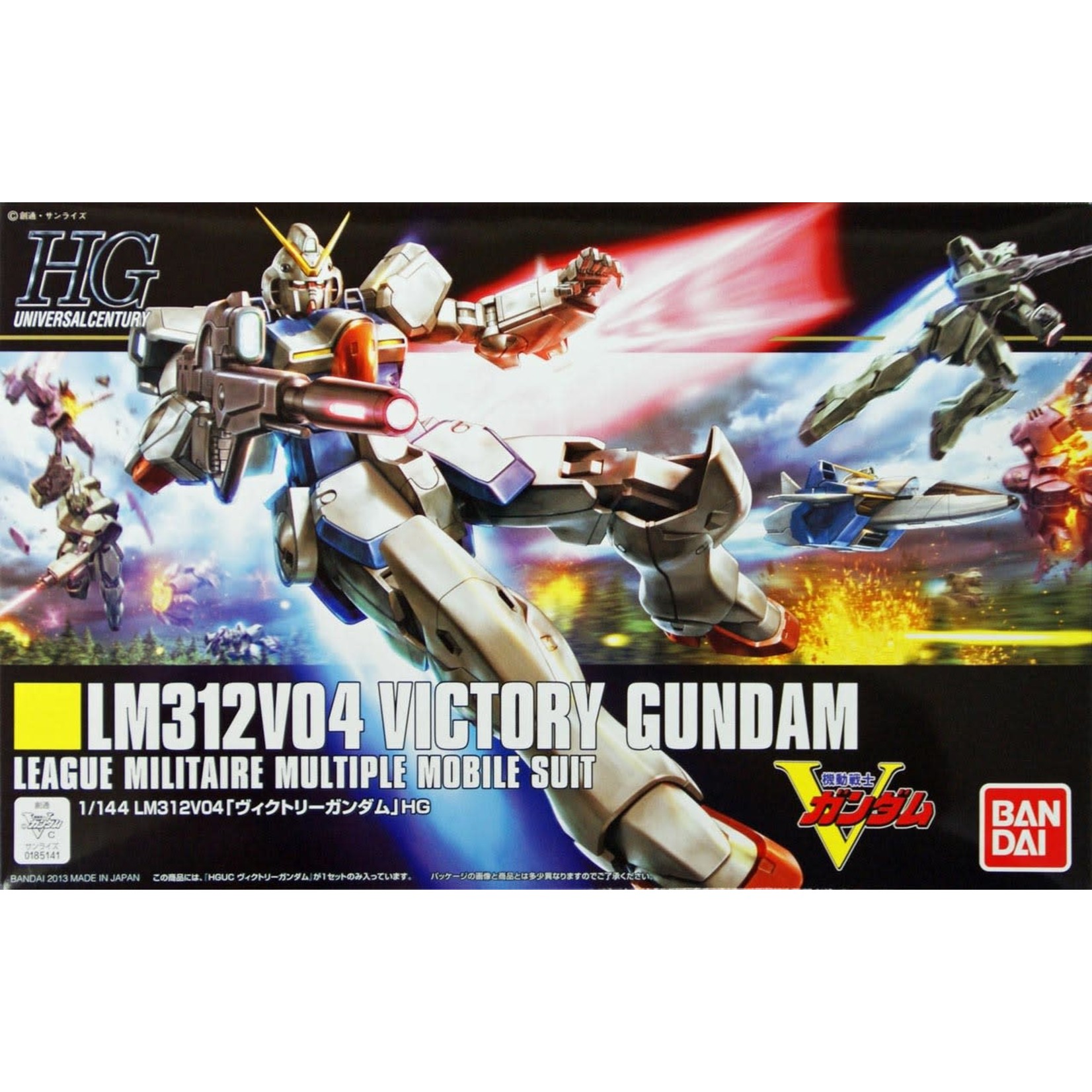 Bandai BAN2219522 Bandai HG #165 Victory Gundam Victory Bandai HGUC