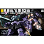 Bandai BAN1141037 Bandai HG #59 Dom/Rick-Dom "Mobile Suit Gundam" Bandai HGUC