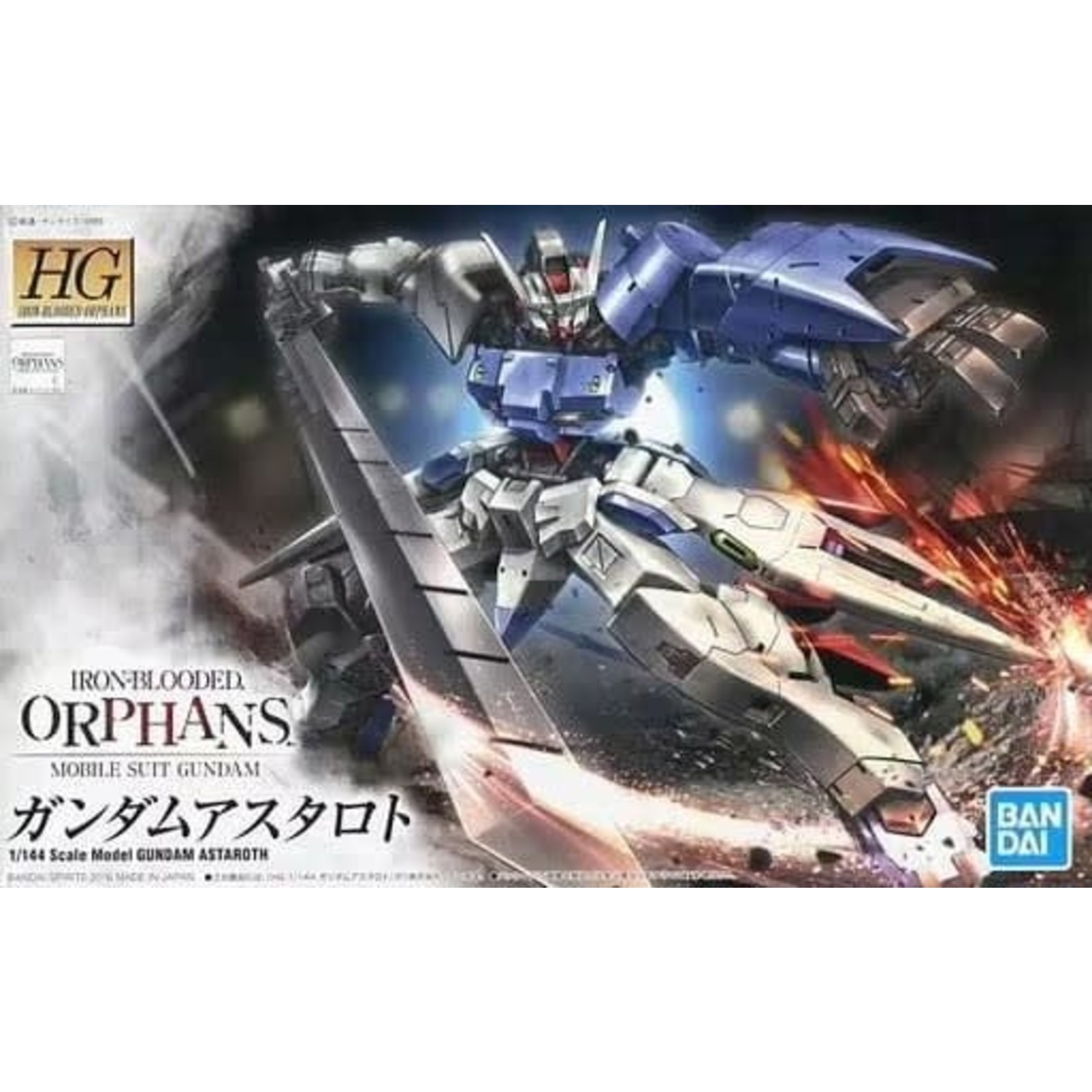 Bandai BAN2340122 Bandai HG #19 Gundam Astaroth 'Gundam IBO Moonlight'