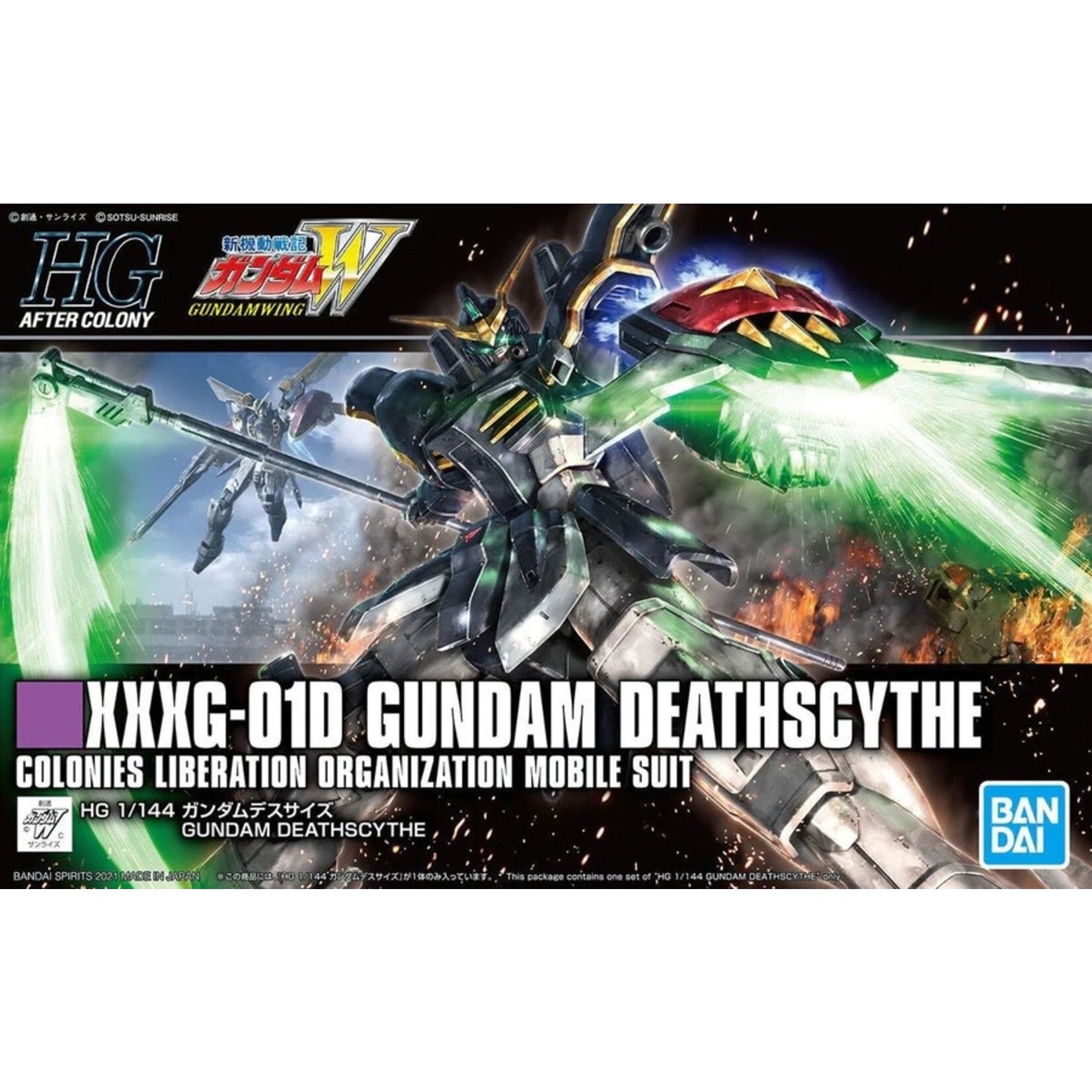 Bandai BAN2554745 Bandai HG #239 Gundam Deathscythe HGUC