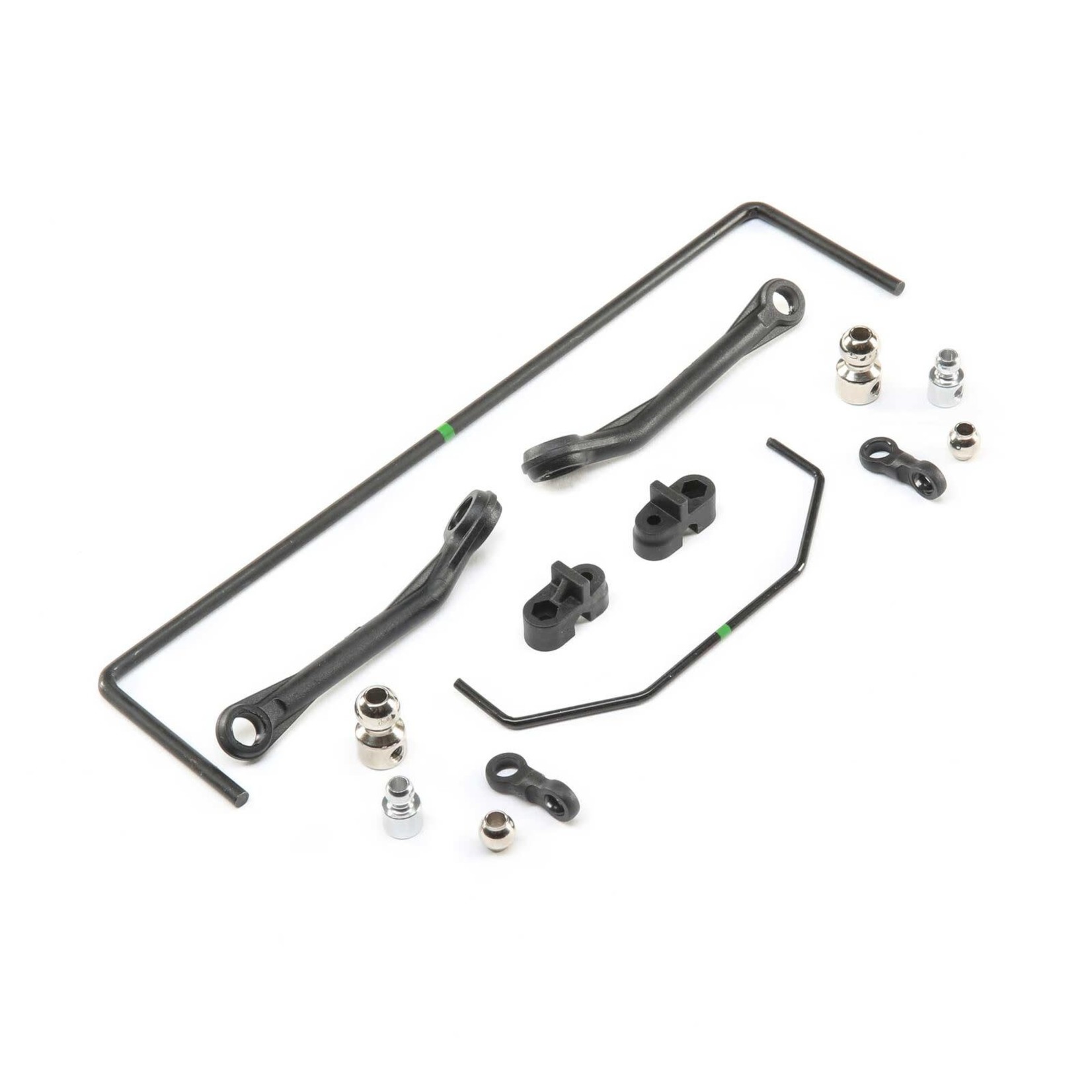 Losi LOS254043 Losi Front and Rear Sway Bar Set: Super Baja Rey