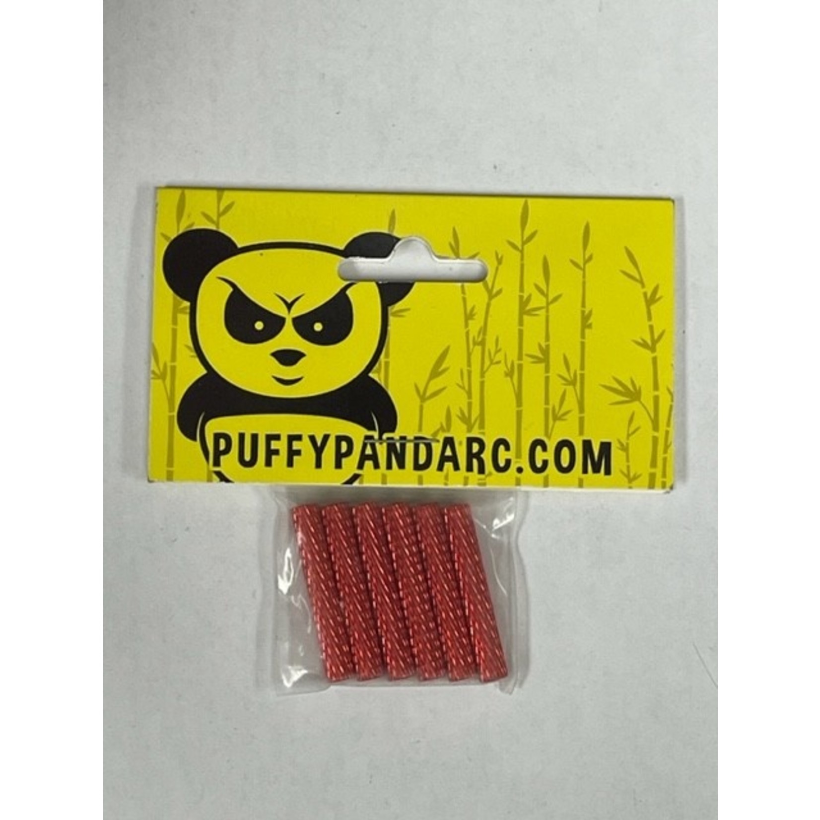 Hobby Action PPM3x30STRED M3 x 30 Standoff Knurl (6) Red