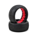 AKA AKA13221QR AKA 1:10 Buggy Pinstripe Front 2wd Buggy Tires (2) (Supersoft Longwear) ##