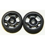 BSR BSRF1209 BSR Racing 1/12 Front Mounted Foam Tires (2) (Double Blue)