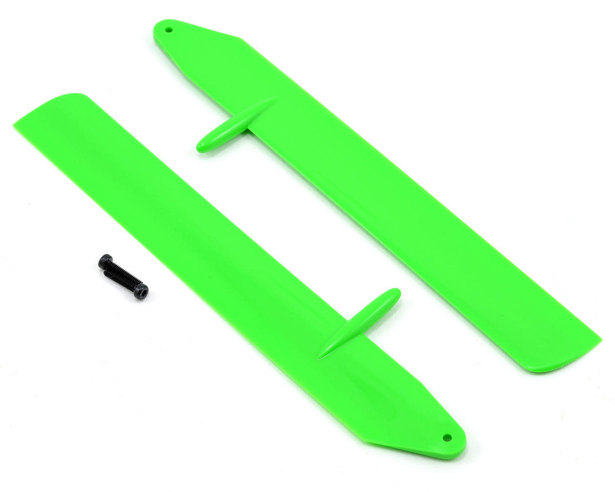 Blade Fast Flight Main Rotor Blade Set (Green) 130 X Hobby Action
