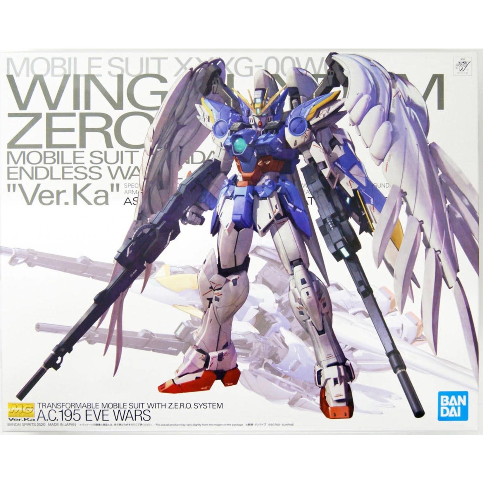 Bandai BAN2516450 Bandai MG Wing Gundam Zero (Endless Waltz) Ver.Ka