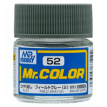 GSI Creos GNZ-C52 GSI Creos Mr Hobby C52 Flat Field Gray - Lacquer - 10ml