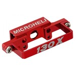 Microheli Microheli Aluminum DS35 Tail Servo Mount (RED) - BLADE 130X ##