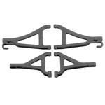 RPM RPM80692 RPM Front Upper & Lower A-Arm Set (1/16 E-Revo) (Black)