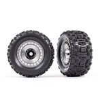 Traxxas TRA9572X Traxxas 3.8" Modular Wheels & Sledgehammer Tires (2)