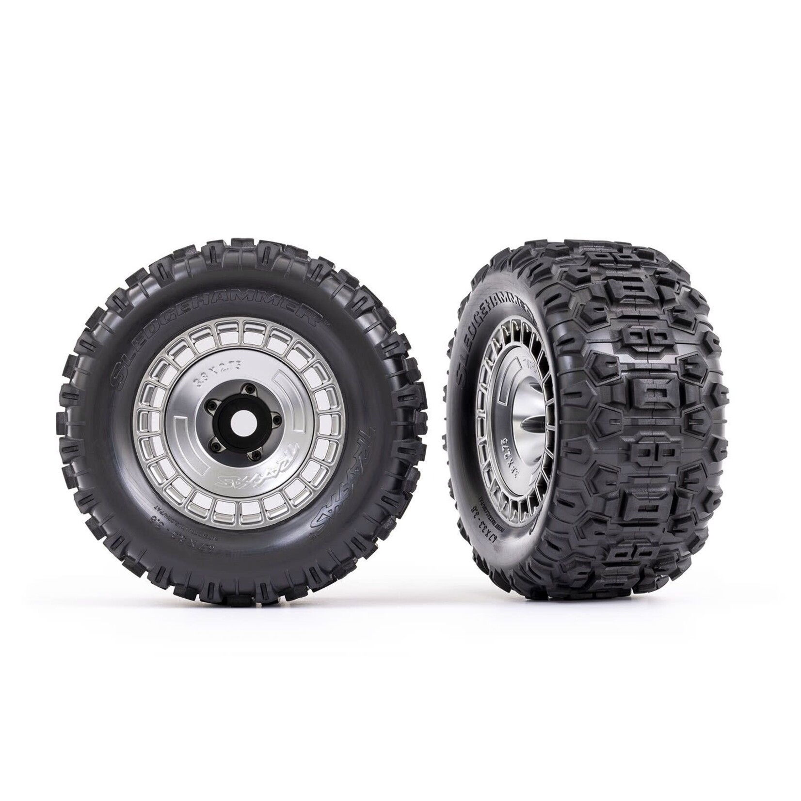 Traxxas TRA9572X Traxxas 3.8" Modular Wheels & Sledgehammer Tires (2)