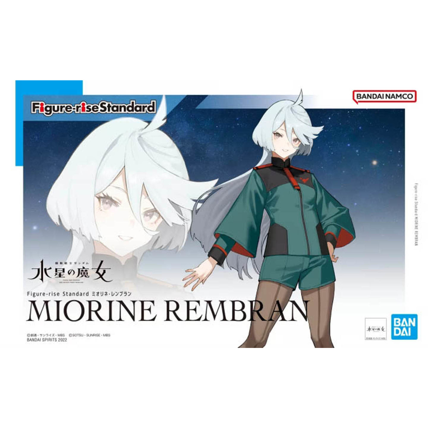 Bandai BAN2617087 Bandai Figure-rise Standard Miorine Rembran "The Witch from Mercury" Plastic Model Kit