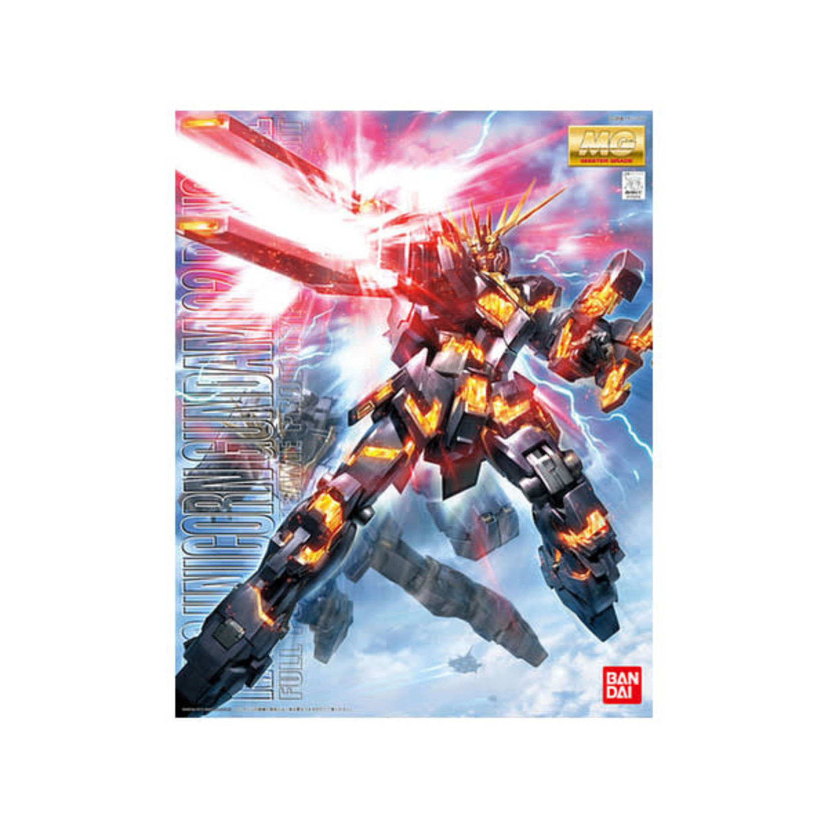 Bandai BAN2155482 Bandai MG Unicorn Gundam 02 Banshee "Gundam UC"