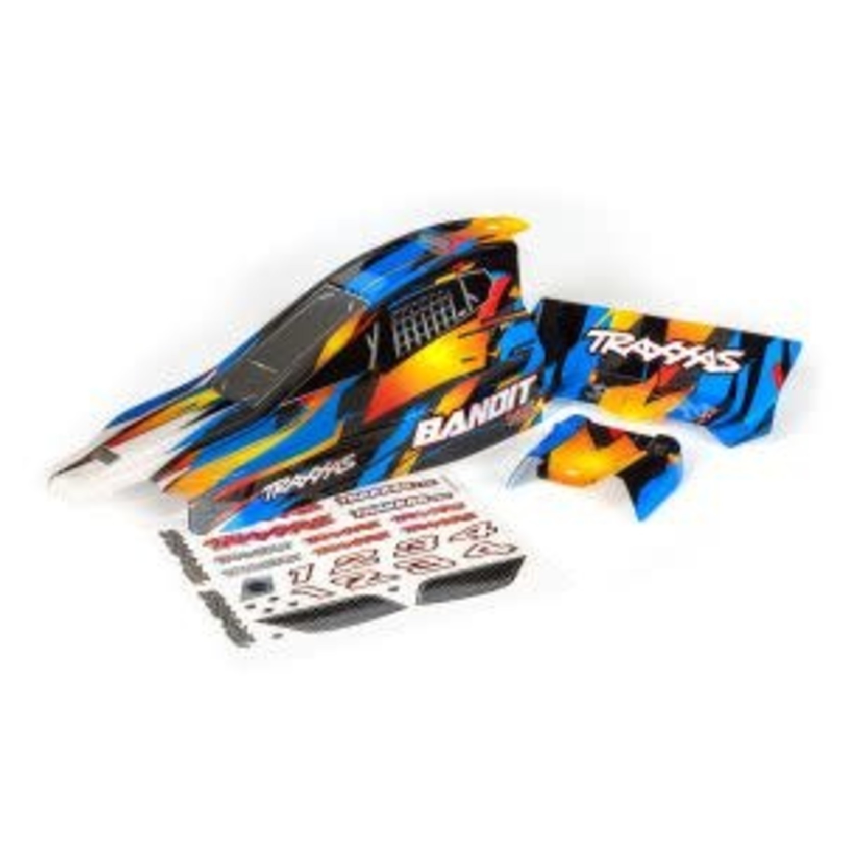 Traxxas TRA2436X Traxxas Bandit VXL Blue Body w/ Wing