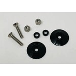 McAllister MCA443-6 McAllister Large Sprint Wing Buttons Black