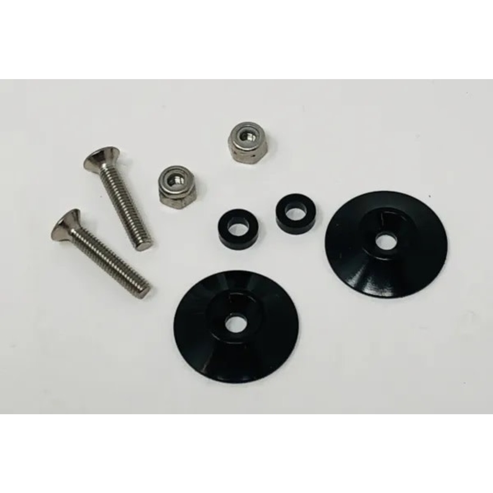 McAllister MCA443-6 McAllister Large Sprint Wing Buttons Black