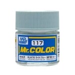 GSI Creos GNZ-C117 GSI Creos Mr Hobby C117 Semi Gloss RLM76 Light Blue - Lacquer - 10ml