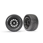 Traxxas TRA7872 Traxxas XRT Black Wheels with Gravix Race Tires (L&R)